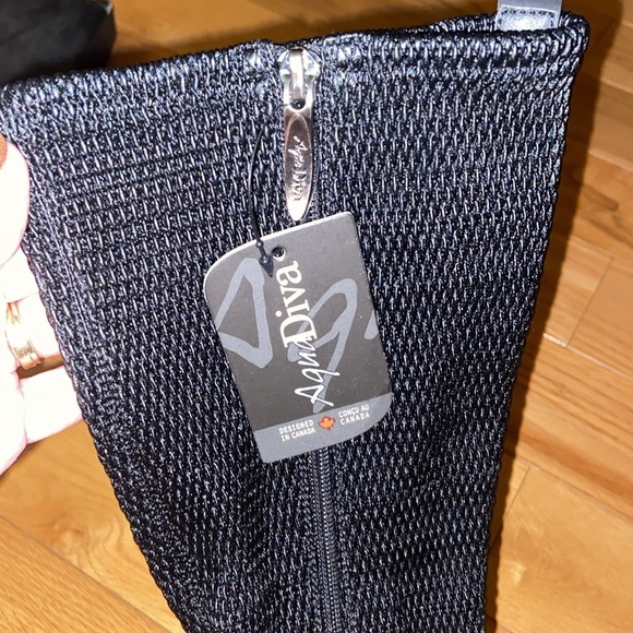 NEW AquaDiva Kallena Waterproof Knee High Leather Boot size 6 - Picture 6 of 14